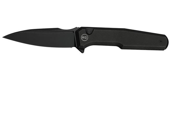 Afbeelding voor We Knife Dressytak WE25059-1 Blackwashed M390, Black Titanium, zakmes