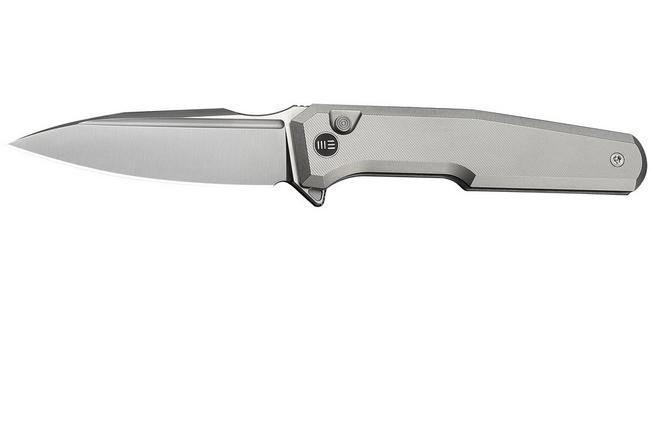 Afbeelding voor WE Knife Dressytak WE25059-2 Satin M390, Gray Titanium, zakmes