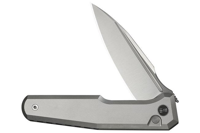 Afbeelding voor WE Knife Dressytak WE25059-2 Satin M390, Gray Titanium, zakmes