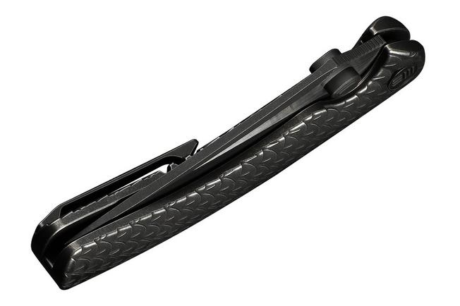 Afbeelding voor WE Knife Dracarys WE25061B-5, 12th Anniversary Limited Edition, Black/Satin Böhler M390, Blackwashed Dragonscale Titanium zakmes