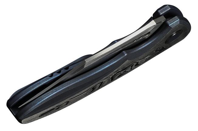 Bild für WE Knife Varg WE25074-4, Satin CPM MagnaCut, Blue and Satin Titanium, Aluminum Foil Inlay, Taschenmesser