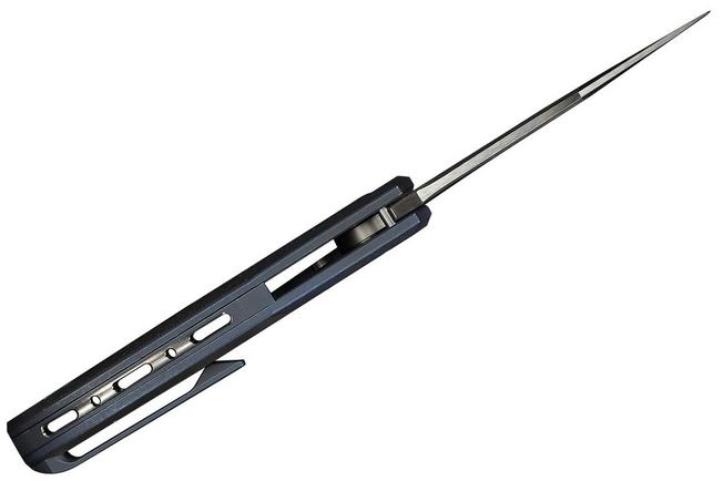 Bild für WE Knife Varg WE25074-4, Satin CPM MagnaCut, Blue and Satin Titanium, Aluminum Foil Inlay, Taschenmesser