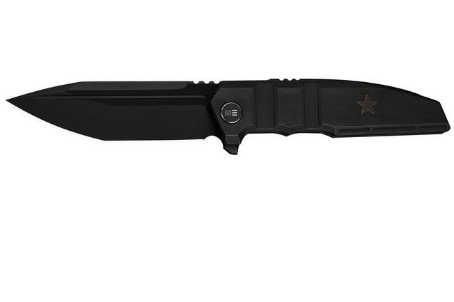 Image for WE Knife Breach WE25077-2, Limited Edition, Blackwashed Böhler M390, Black Titanium pocket knife