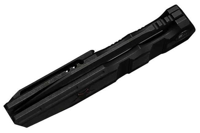Image for WE Knife Breach WE25077-2, Limited Edition, Blackwashed Böhler M390, Black Titanium pocket knife