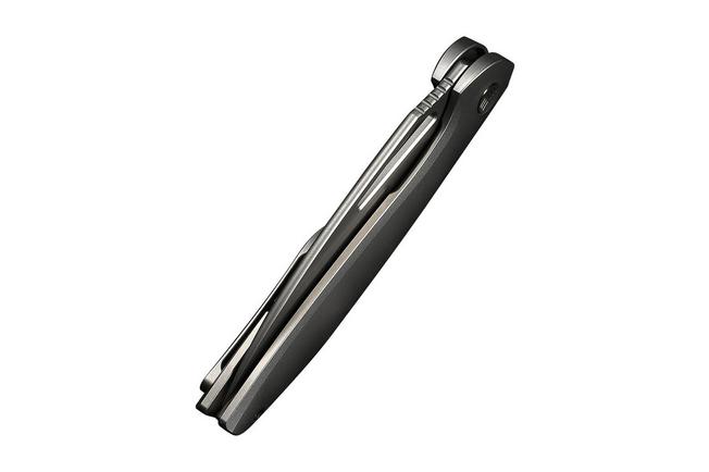 Afbeelding voor WE Knife Tiercel WE26021-2, Stonewashed CPM MagnaCut, Grey Titanium zakmes