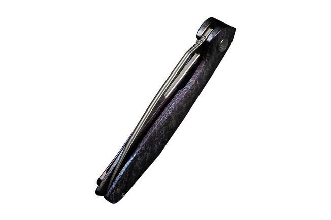 Afbeelding voor WE Knife Tiercel WE26021-4, Satin CPM MagnaCut, Flamed Titanium zakmes