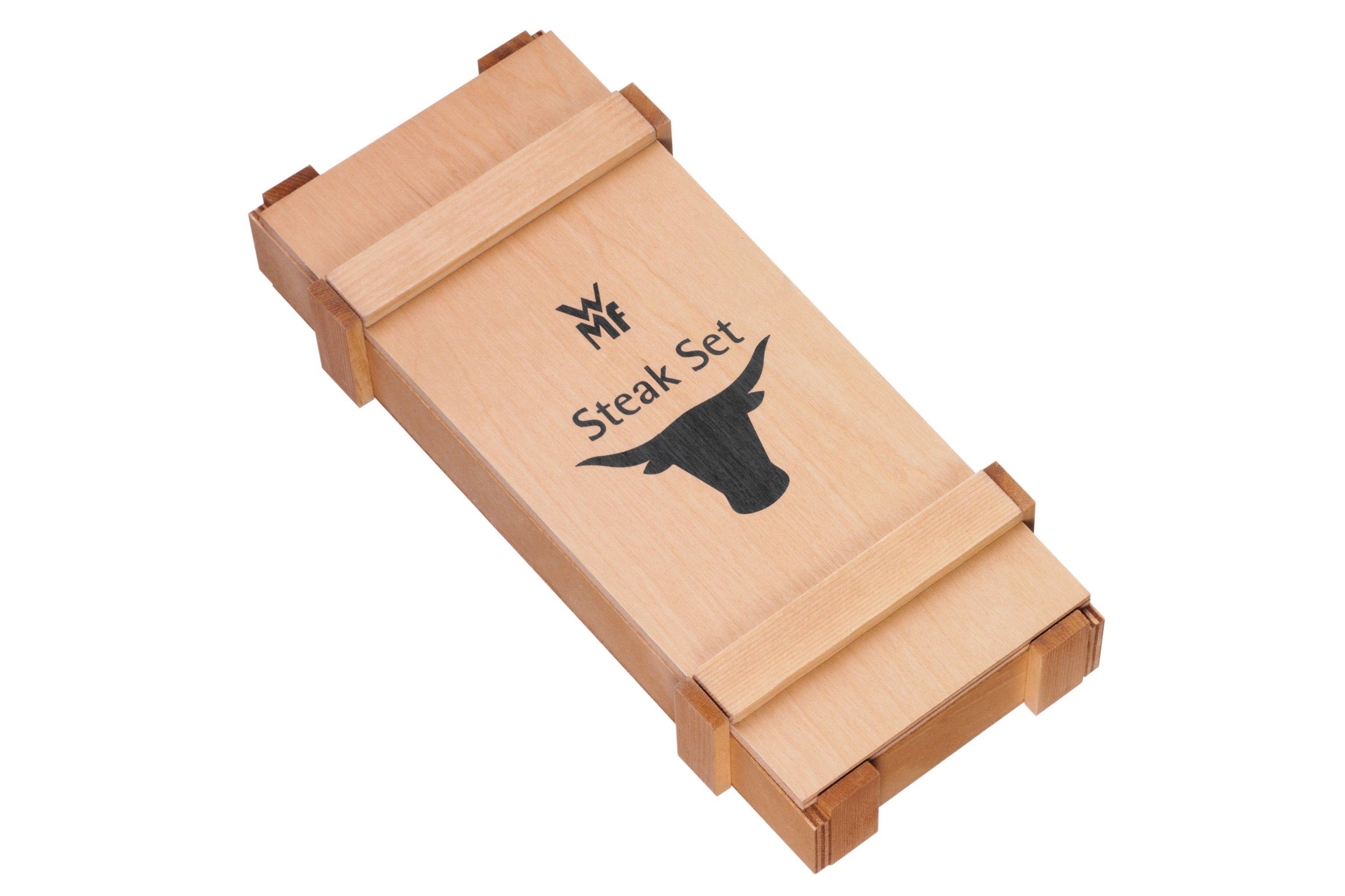 WMF Kansas 1283706096 steak knife set 6 pieces Advantageously shopping at