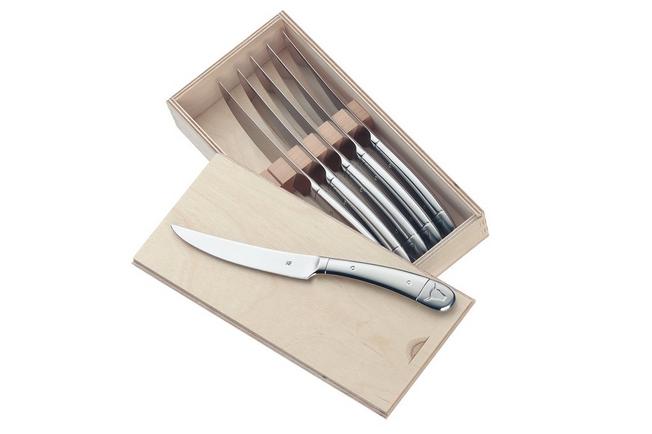 Home Basics 6 Piece Stainless Steel Steak Knife Set & Reviews