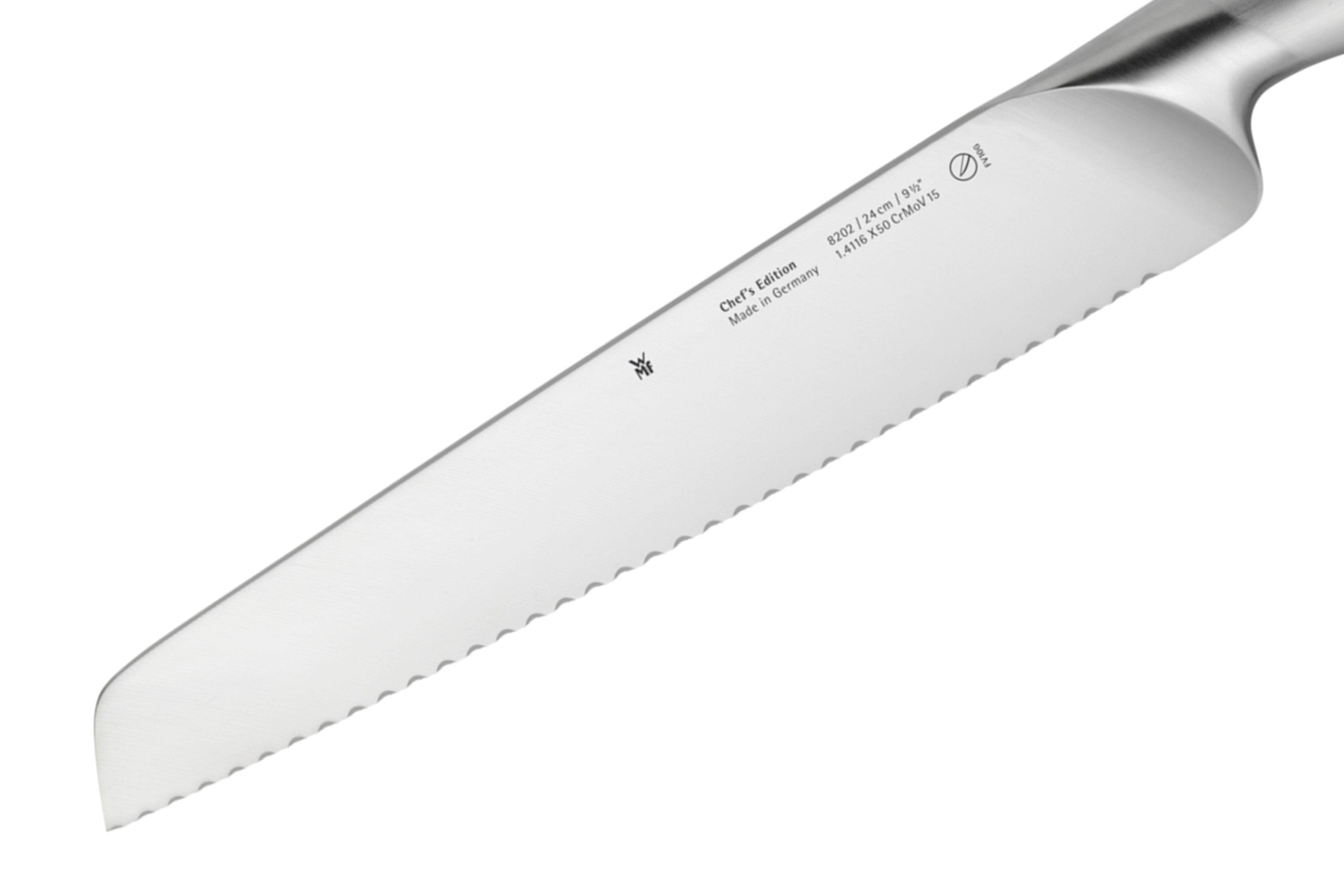 WMF Chef's Edition 1882026032 bread knife, 24 cm Advantageously