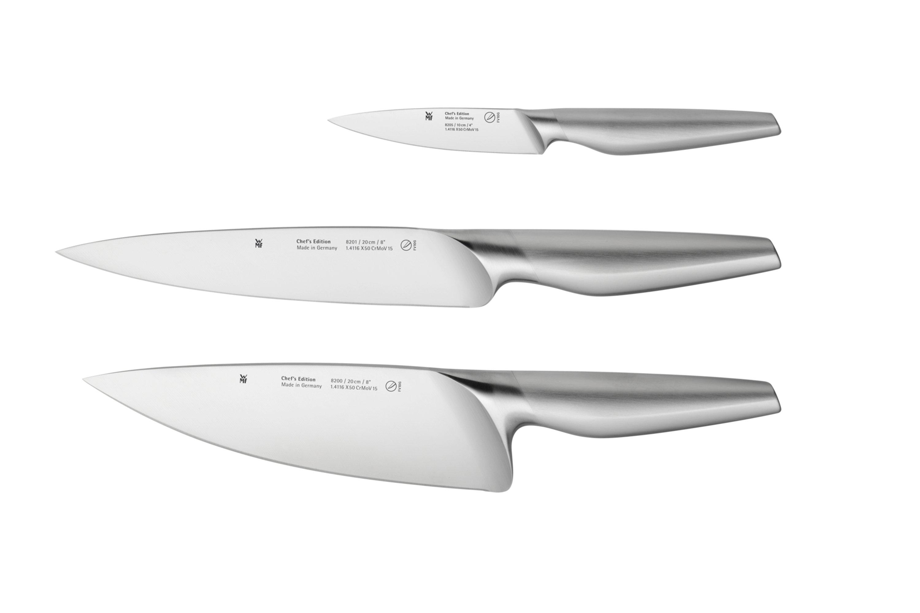 WMF Chef's Edition 1882109992 3-piece knife set | Advantageously ...