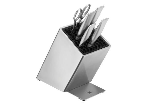 Kitchen Knife Block - 6-Piece Coloured Knife Set