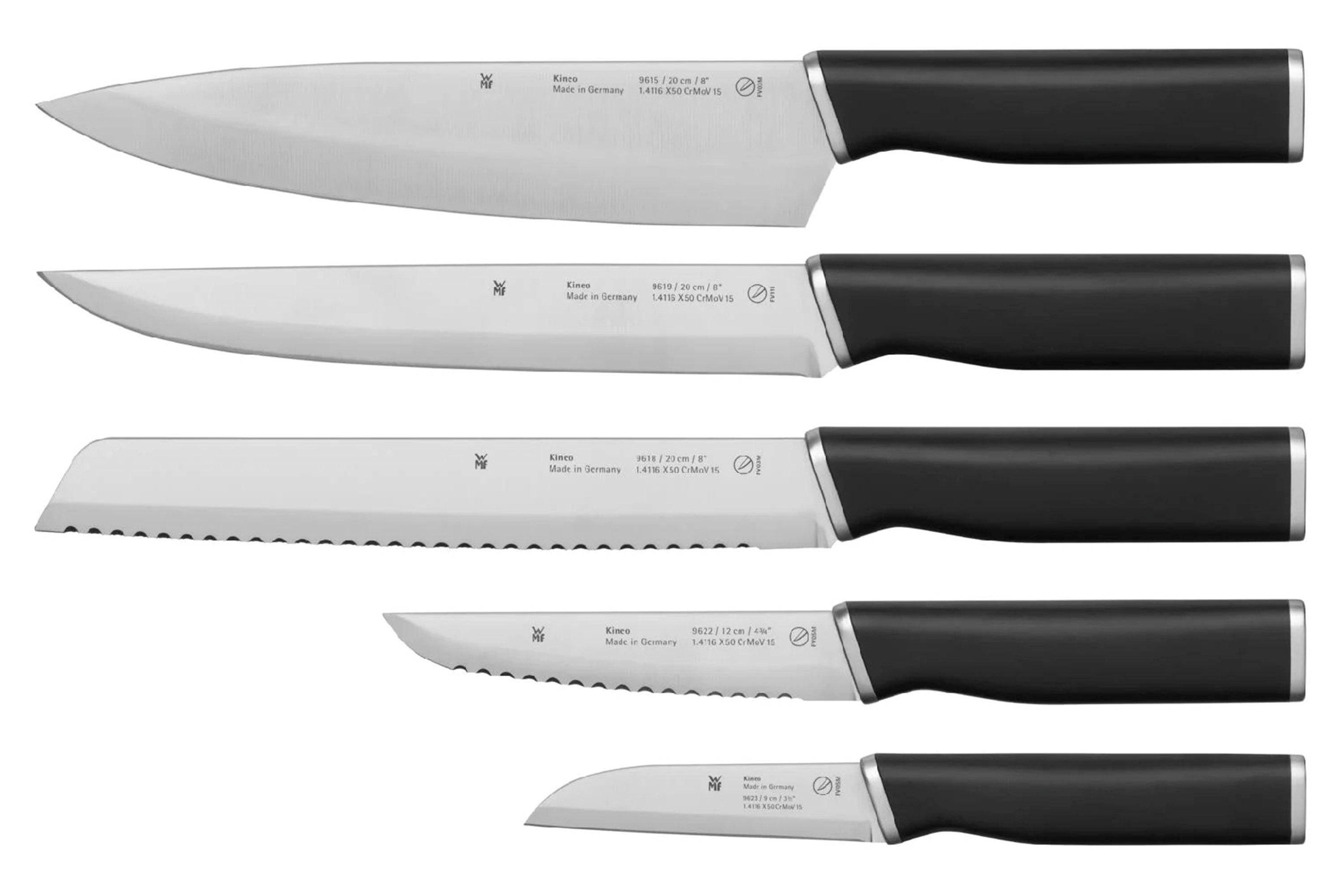 WMF Kineo 1882279992, 5-piece kitchen knife set | Advantageously ...