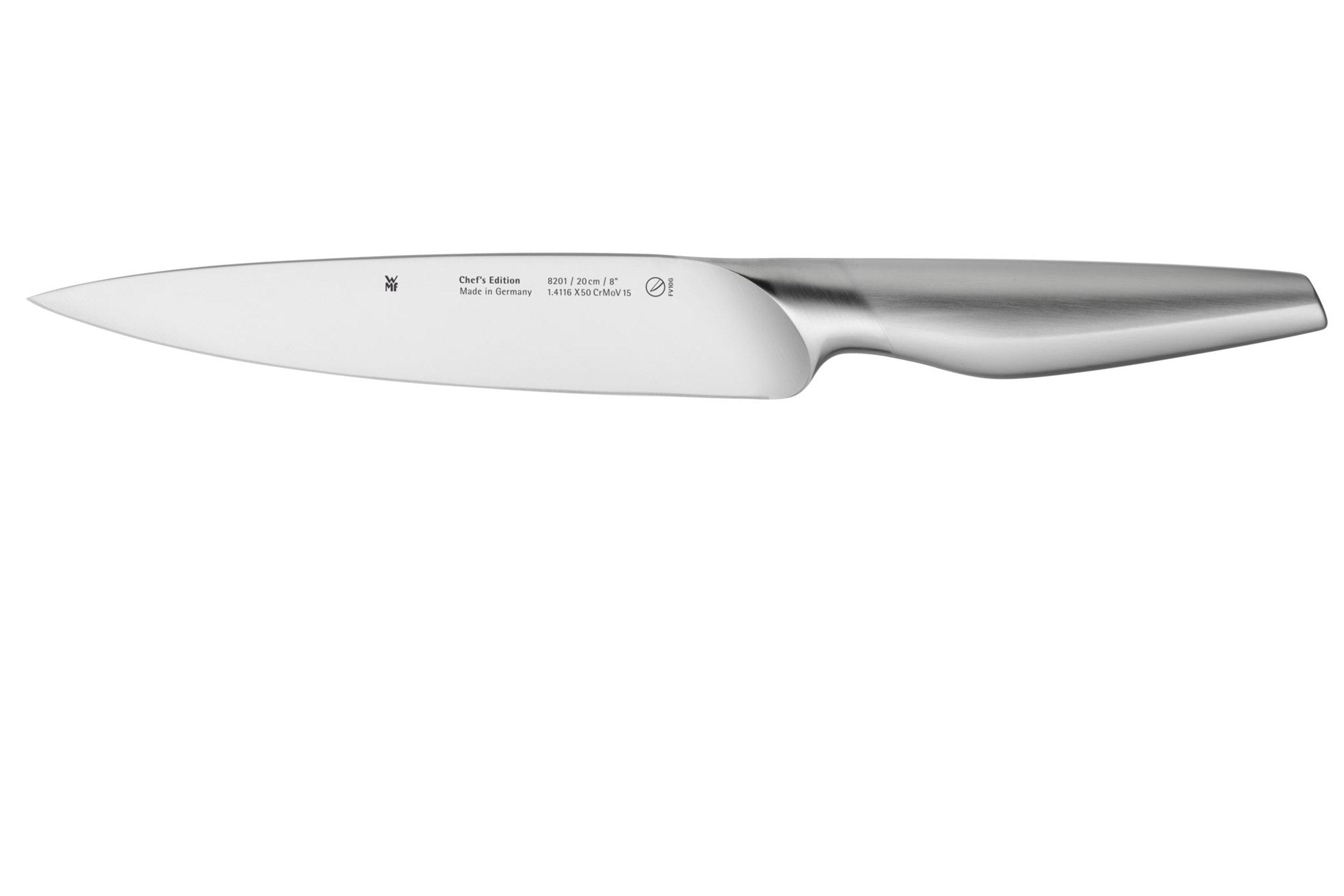 WMF Aiguiseur De Couteaux 2 En 1 - Bleu/noir - Pour Pré-affûtage Et Affûtage Fin - Guide De Sécurité Intégré