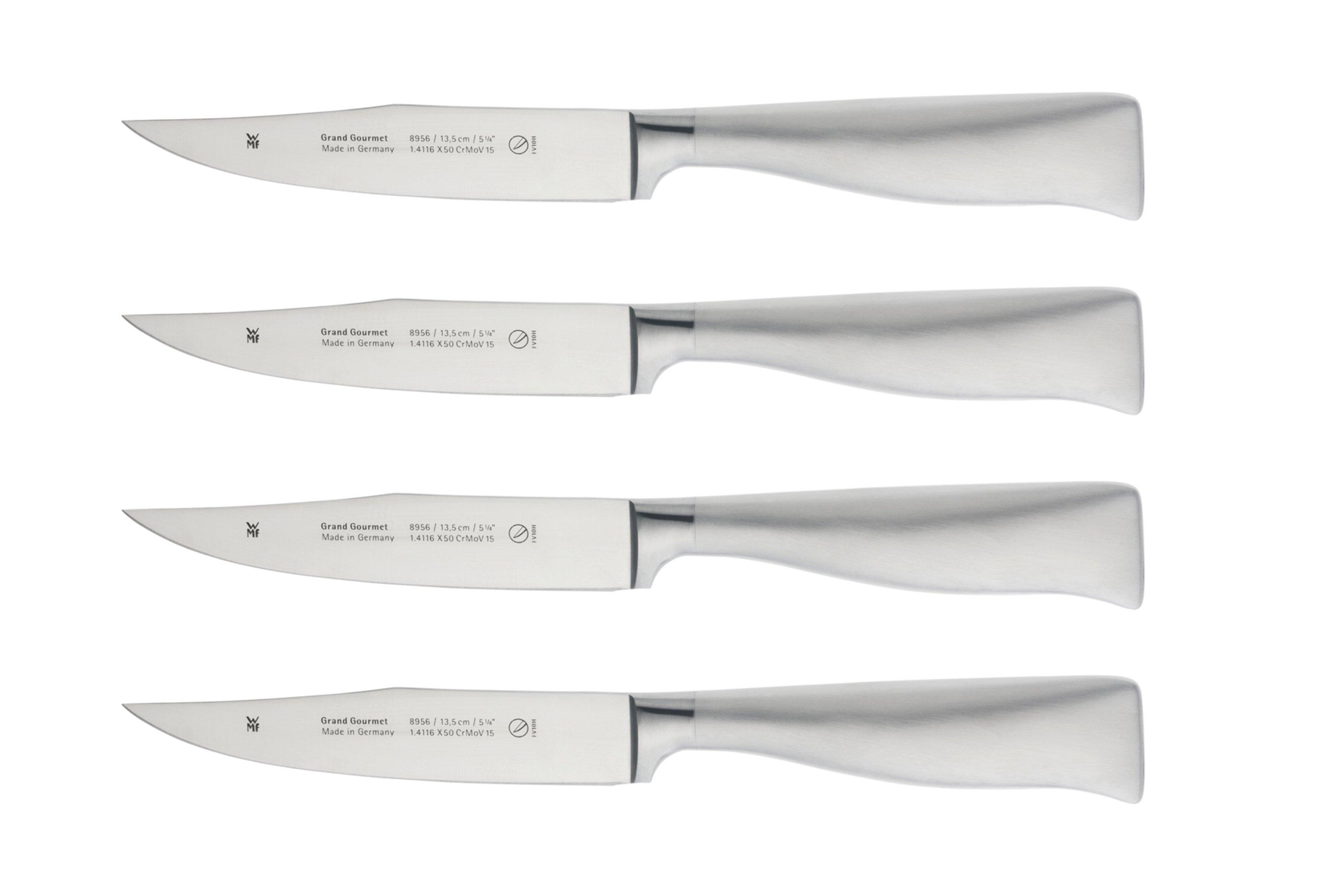 WMF Grand Gourmet 1889569992 4-piece steak knife set | Advantageously ...