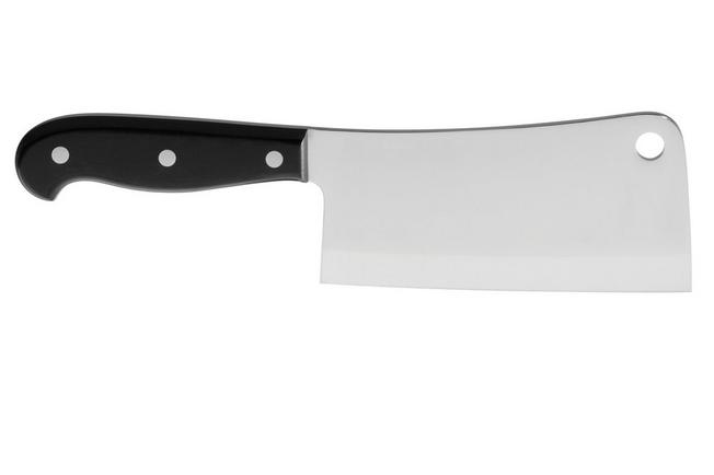 Cleaver Stainless Steel 15 cm with Black Handle