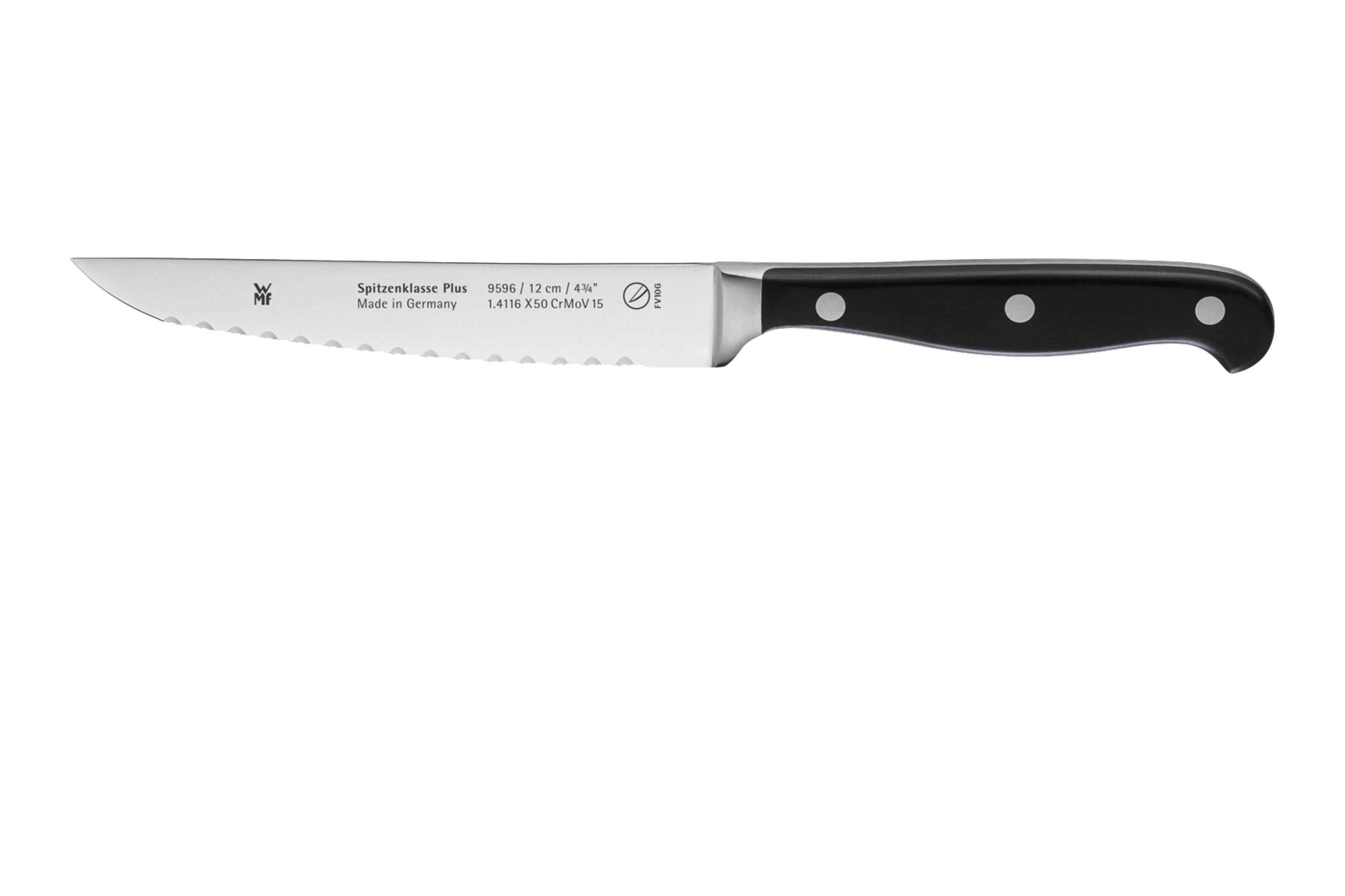 Verscheidenheid knop Elektrisch WMF Spitzenklasse Plus 1895966032 serrated utility knife, 12 cm |  Advantageously shopping at Knivesandtools.com