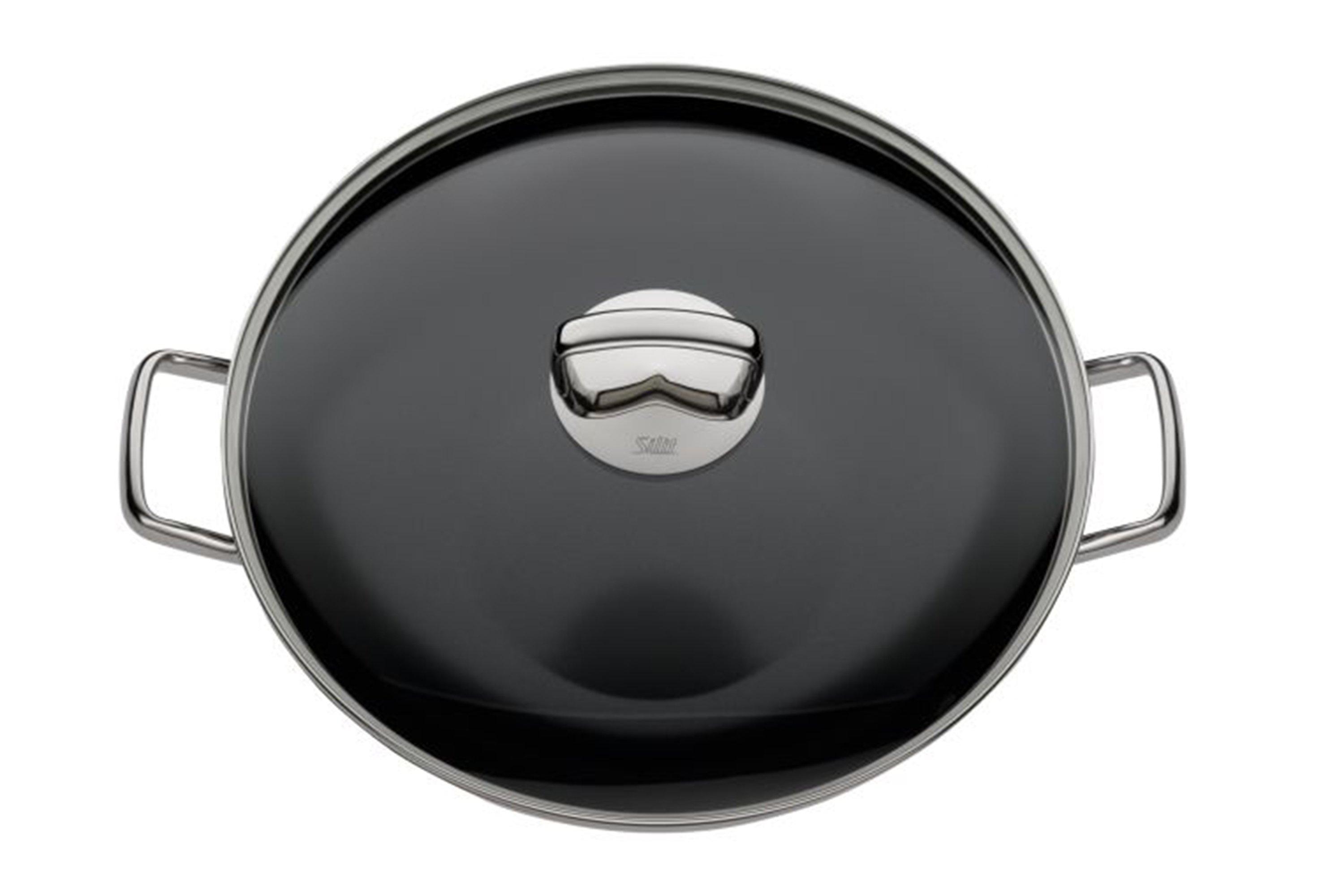WMF - シリット　シングルセット　Silit Single Set Silit Silargan Elegance Line Cookware Set 4-piece, Black