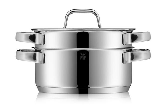 WMF Provence Plus Cromargan Pot Set, Silver, 5-Piece