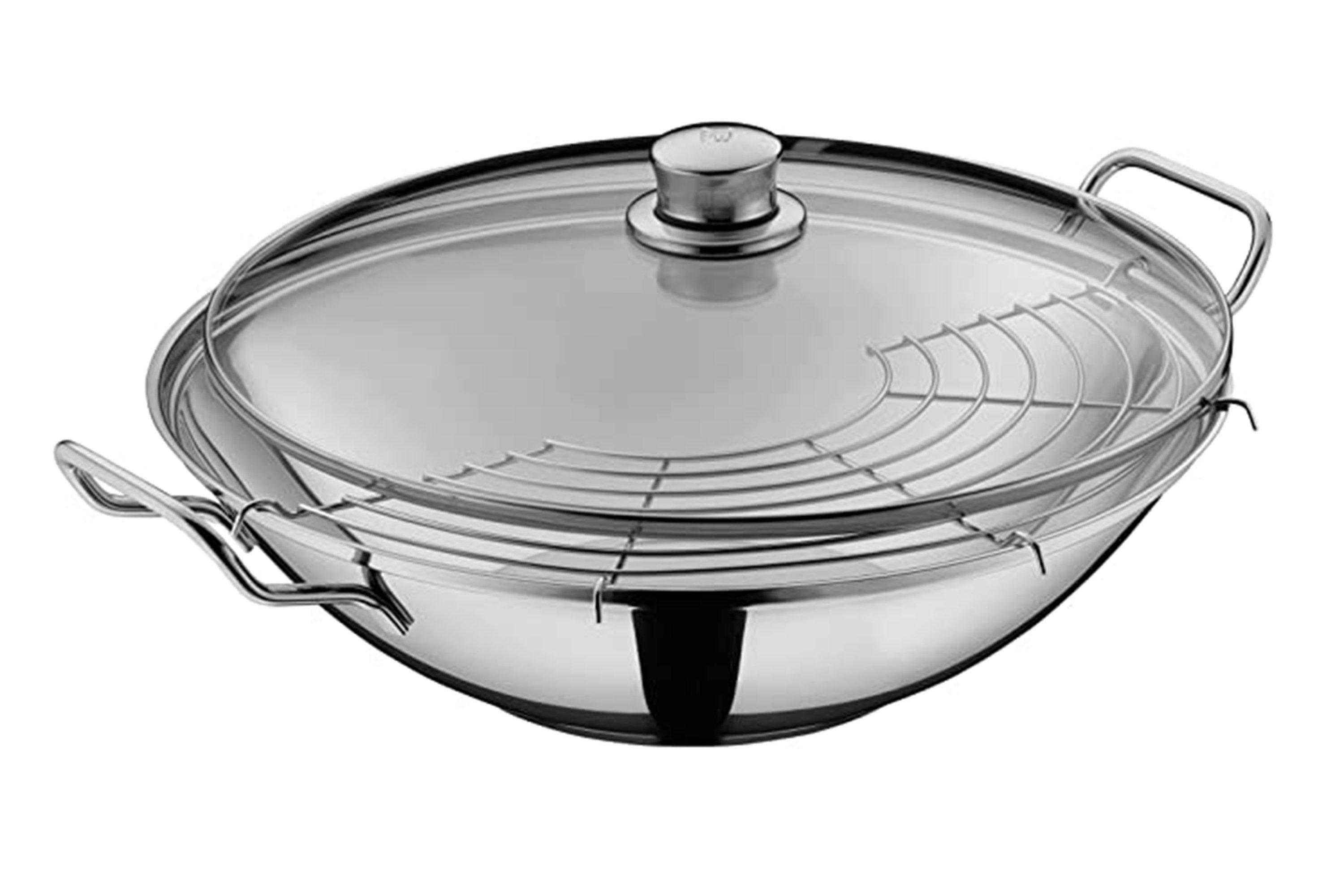 M&T Wok for induction hob 35cm - M&T International Hotel & Restaurant  Supplies NV