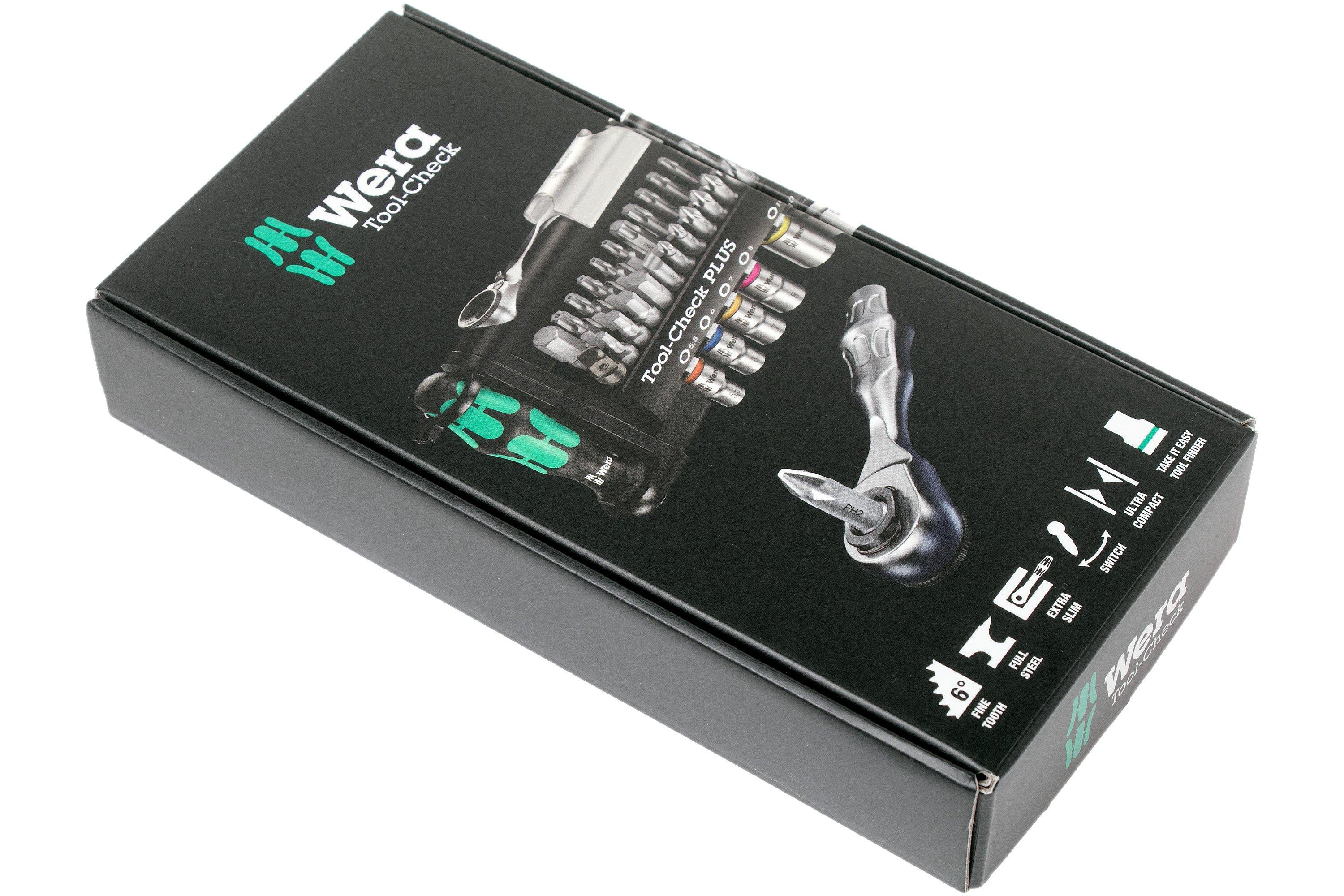 Wera Tool-Check PLUS Imperial, coffret d'embouts avec cliquet