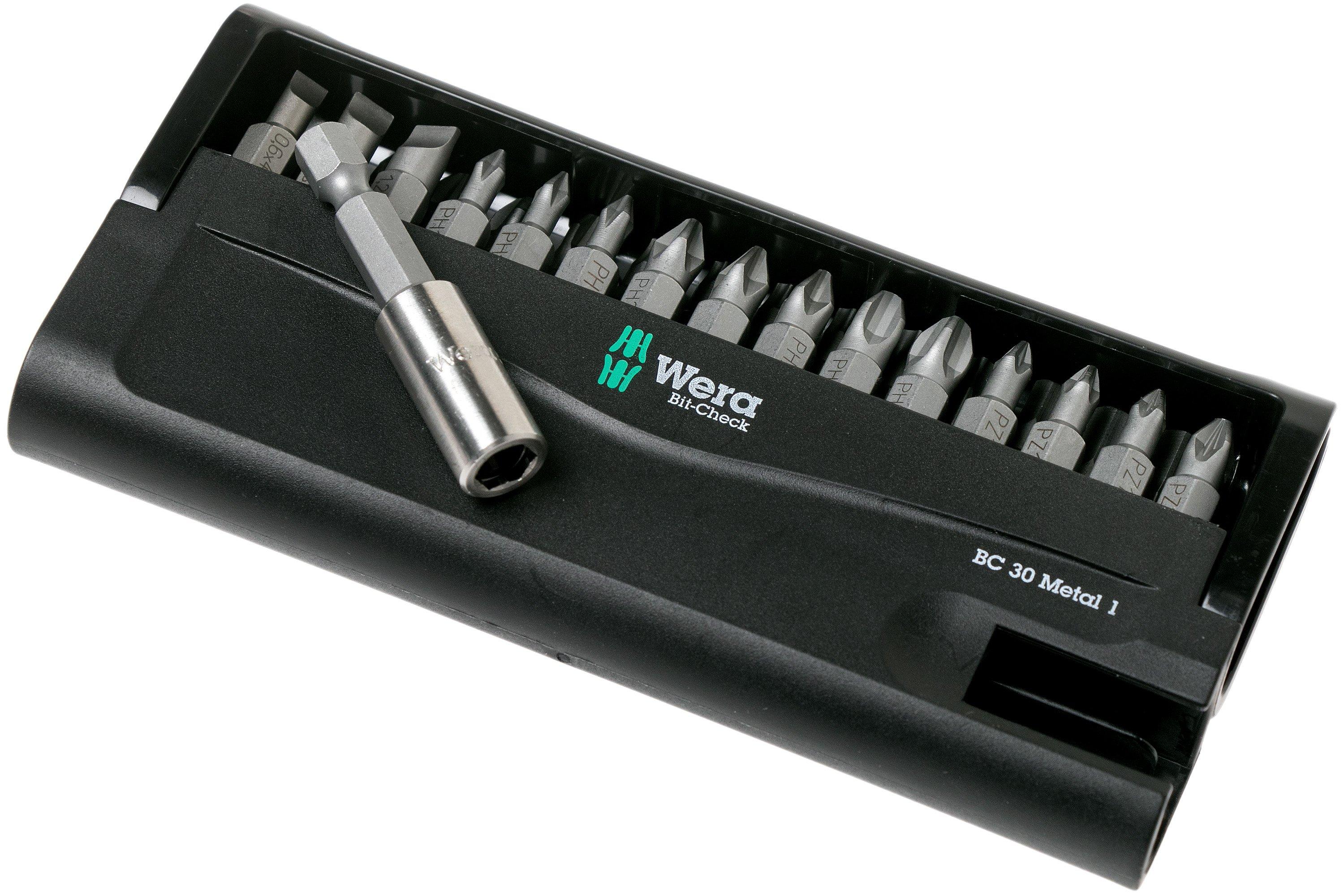 Wera screwdriver deals bit set