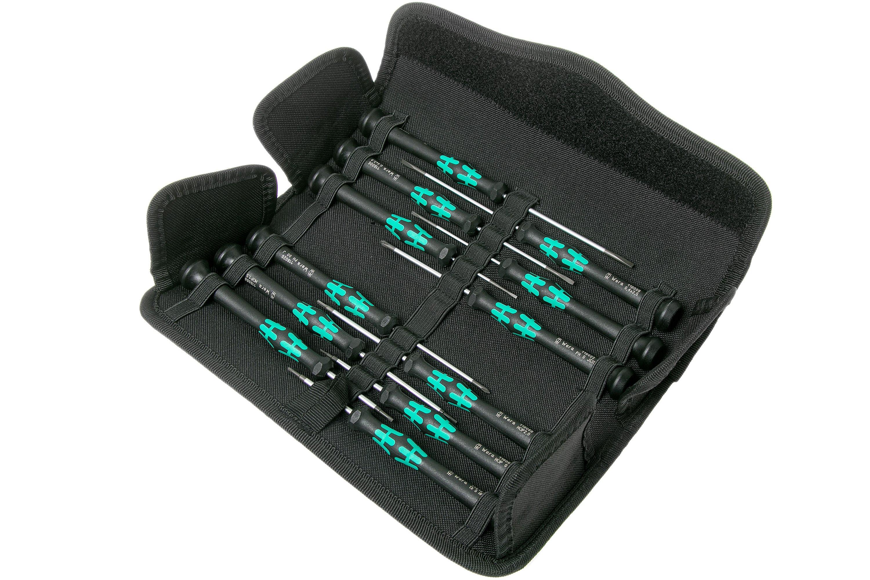 Wera Kraftform Micro Juego de destornilladores con soporte 6-unidades,  5118150001