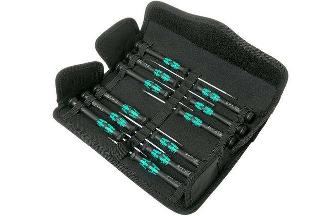 Wera Kraftform Micro, coffret de tournevis 12 pièces, 5073675001