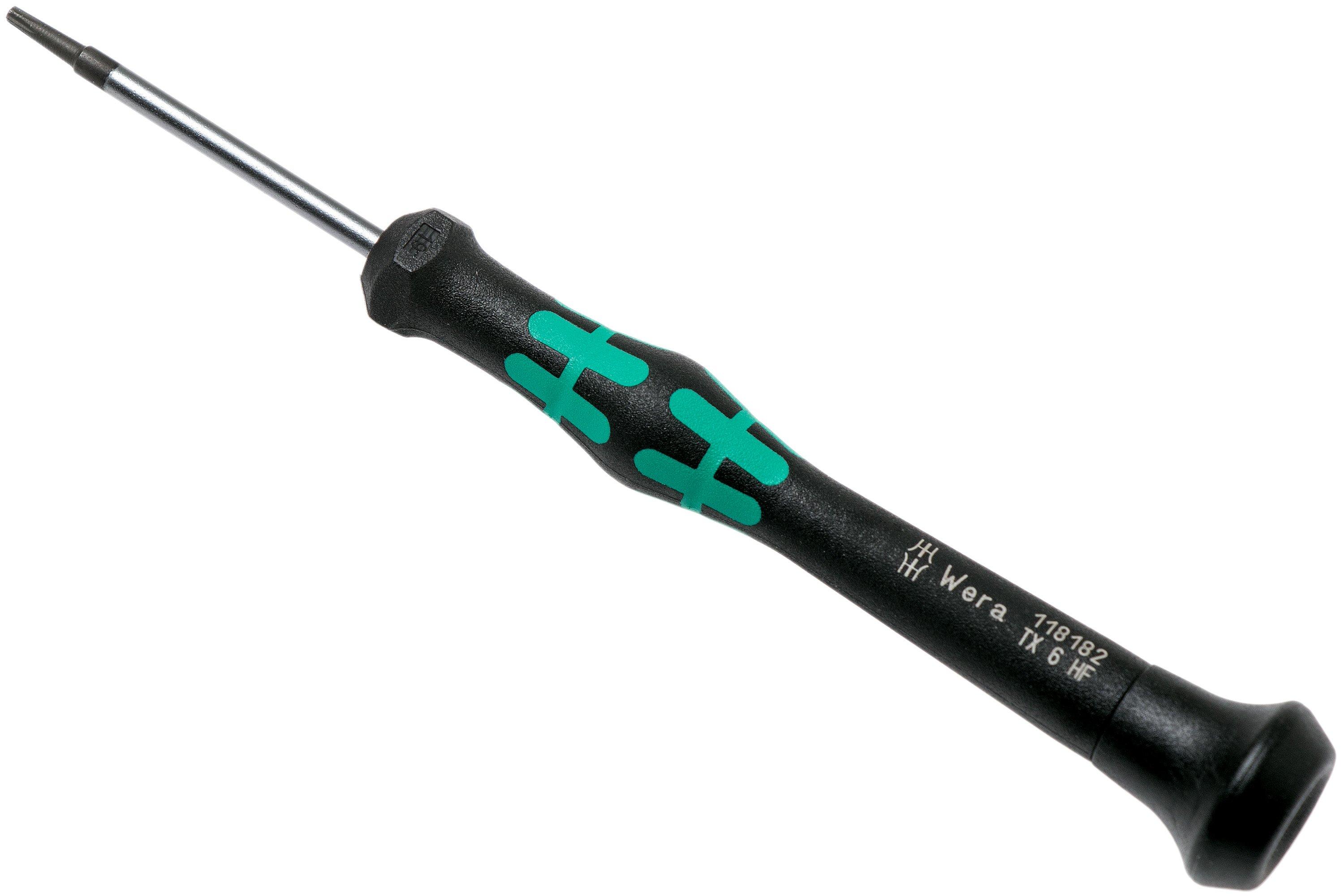 Maladroit Aanval boksen Wera Kraftform Micro Torx schroevendraaier TX6, 5118182001 | Voordelig  kopen bij knivesandtools.be