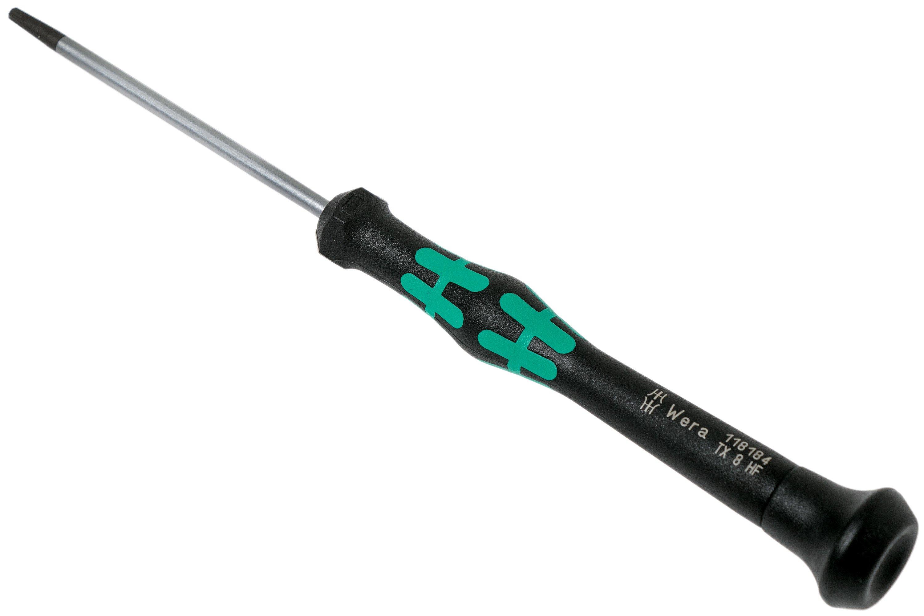 Tournevis TORX - inoxydable - Taille T8 à T40 Wera