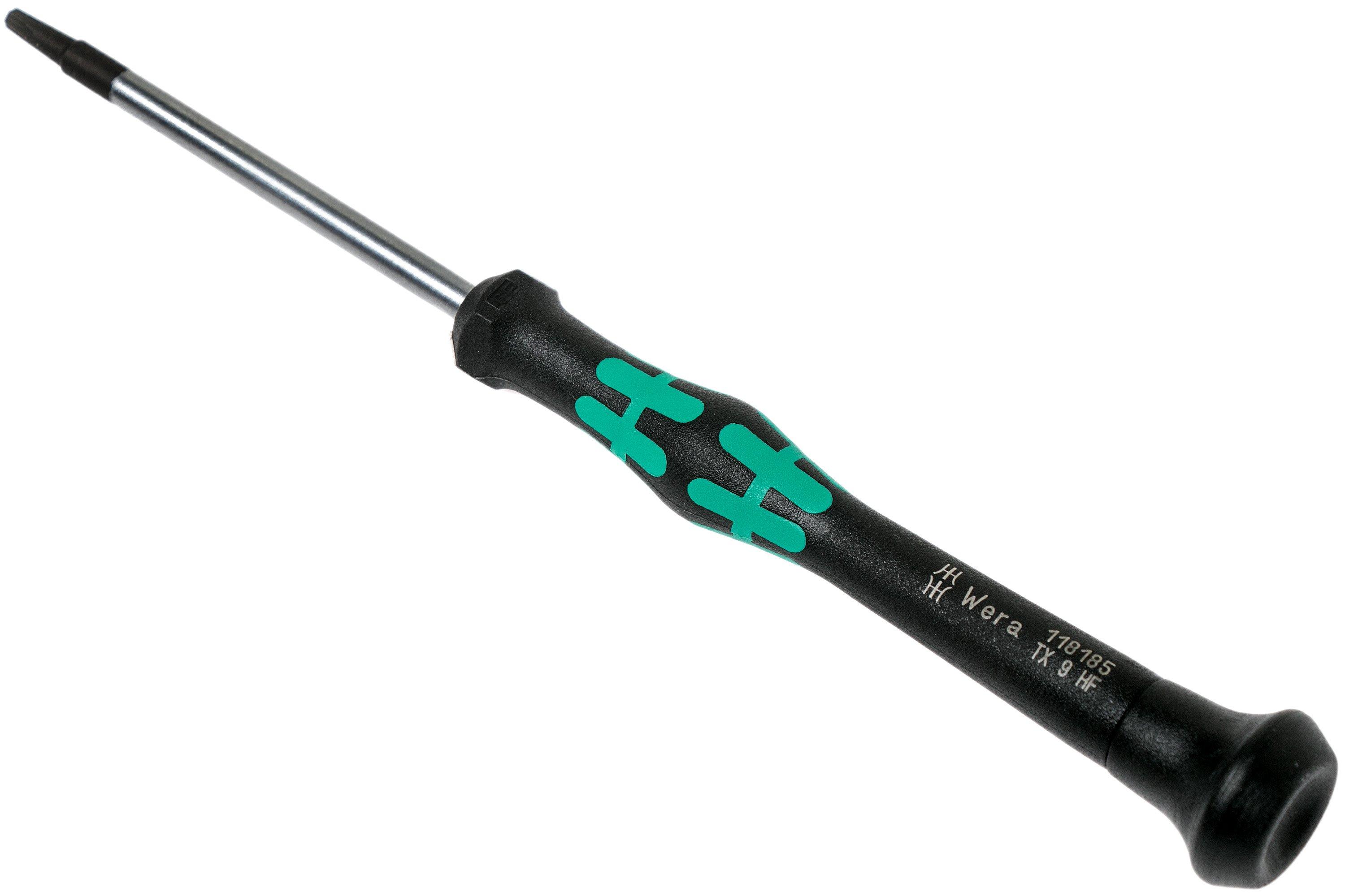 Wera Kraftform Micro Torx screwdriver TX9, 5118185001 | Advantageously .