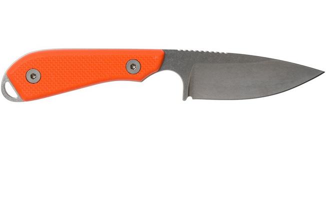 White River Knives M1 Backpacker Pro Orange G10 fixed knife, Kydex