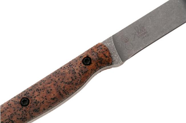 Afbeelding voor White River Knives GripXodus 3 WREX3-CM Stonewashed S35VN, Copper Metallic GripX, vaststaand mes