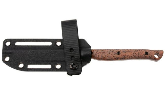 Afbeelding voor White River Knives GripXodus 3 WREX3-CM Stonewashed S35VN, Copper Metallic GripX, vaststaand mes