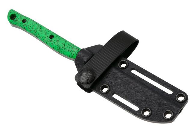 Afbeelding voor White River Knives GripXodus 3 WREX3-FG Stonewashed S35VN, Fluorescent Green GripX, vaststaand mes