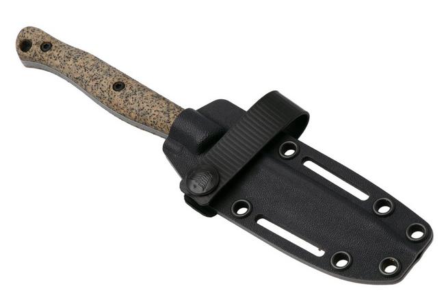 Afbeelding voor White River Knives GripXodus 4 WREX4-BM Stonewashed S35VN, Brass Metallic GripX, vaststaand mes