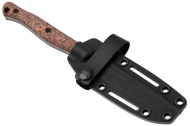 Afbeelding voor White River Knives GripXodus 4 WREX4-CM Stonewashed S35VN, Copper Metallic GripX, vaststaand mes