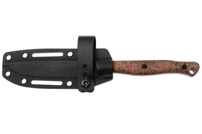 Afbeelding voor White River Knives GripXodus 4 WREX4-CM Stonewashed S35VN, Copper Metallic GripX, vaststaand mes