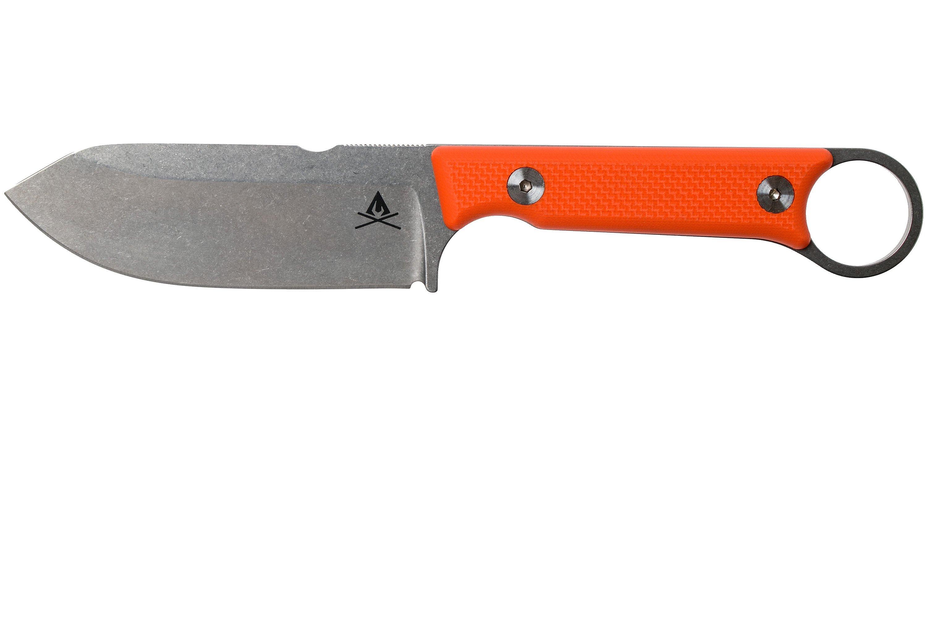 White River Knives FC3.5 Pro Firecraft survival knife Orange G10