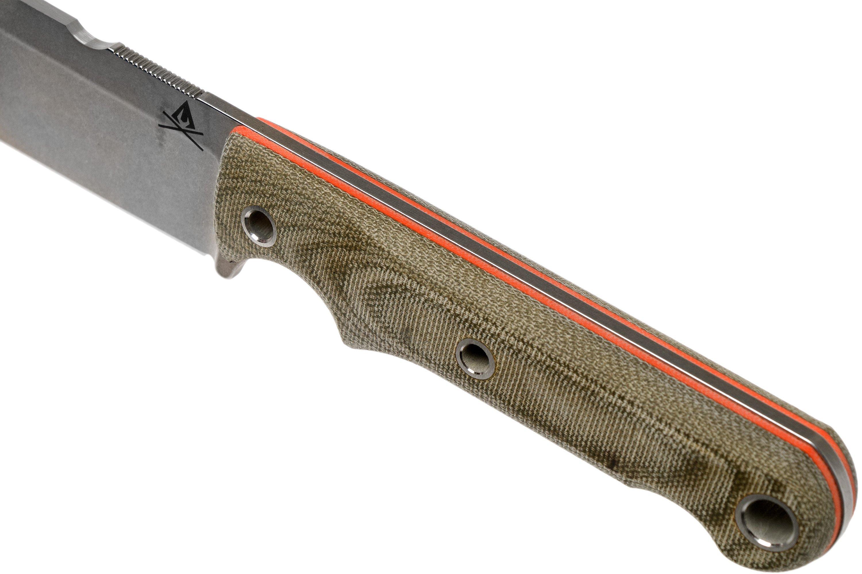 White River Knives FC4 Firecraft survival knife, Kydex sheath with firesteel Advantageously