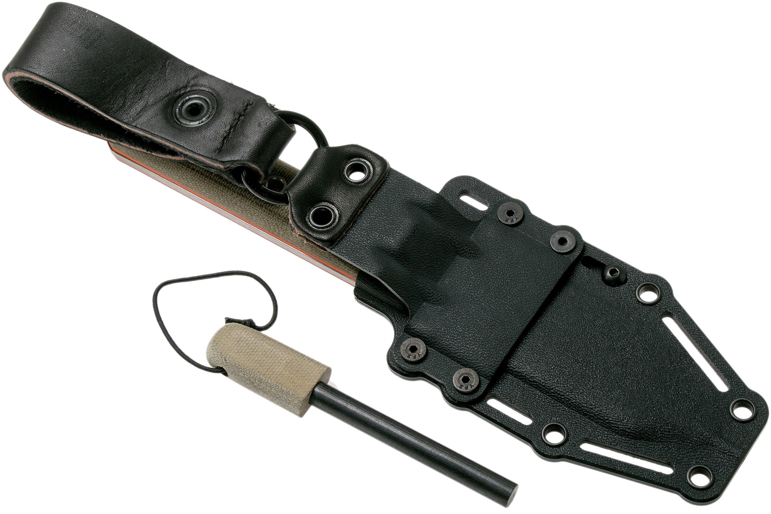 White River Knives FC4 Firecraft survival knife, Kydex sheath with