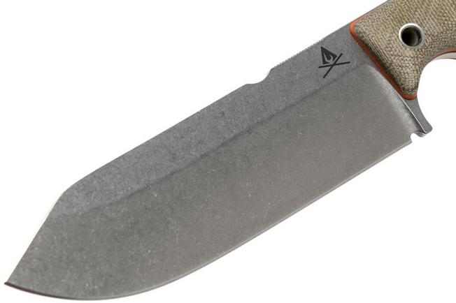 White River Knives FC5 Firecraft coltello da sopravvivenza, fodero Kydex  con acciarino