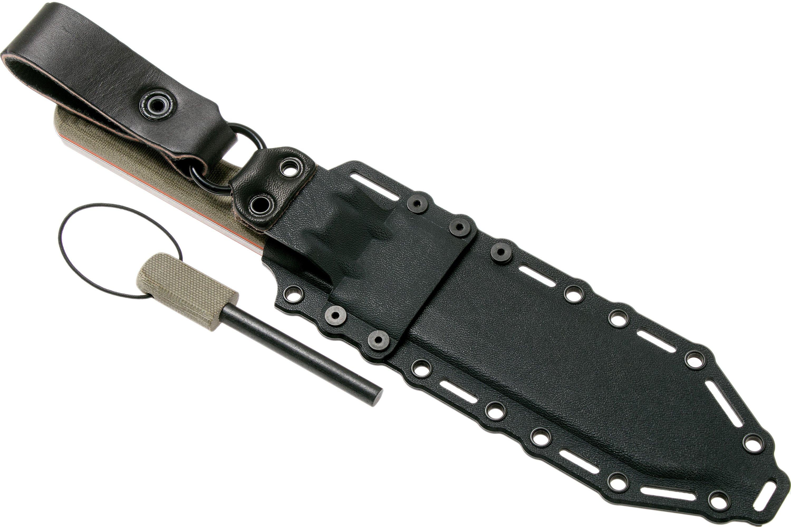 White River Knives FC7 Firecraft survival knife, Kydex sheath with