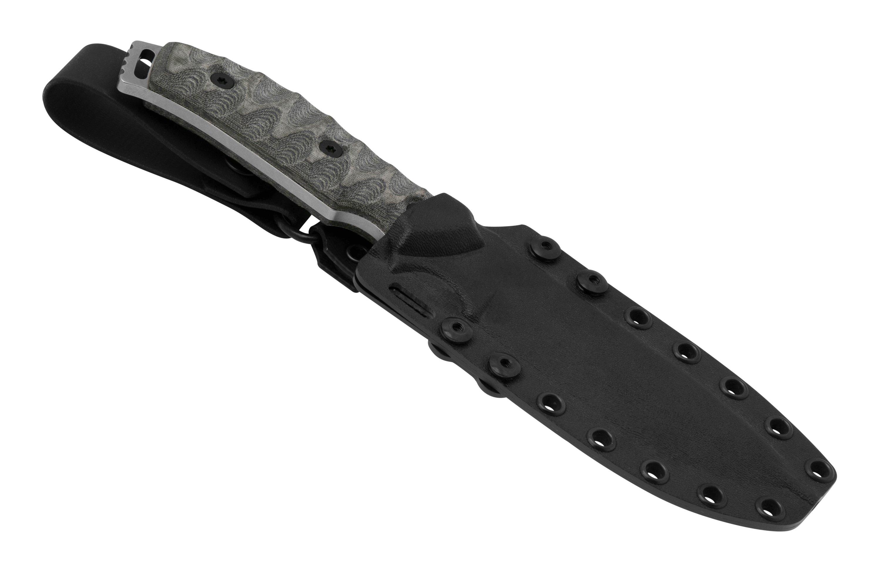 White River Knives GTI 4.5 Stonewashed CPM S35VN, OD Green Canvas