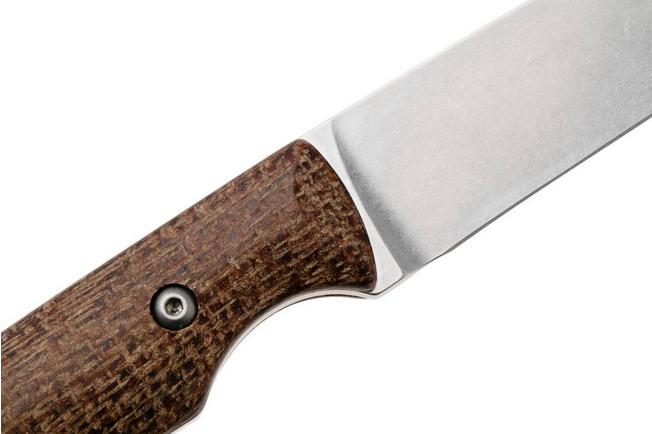Imagen para White River Knives Hunter Natural Burlap Micarta cuchillo de caza, Owen Baker Jr. design