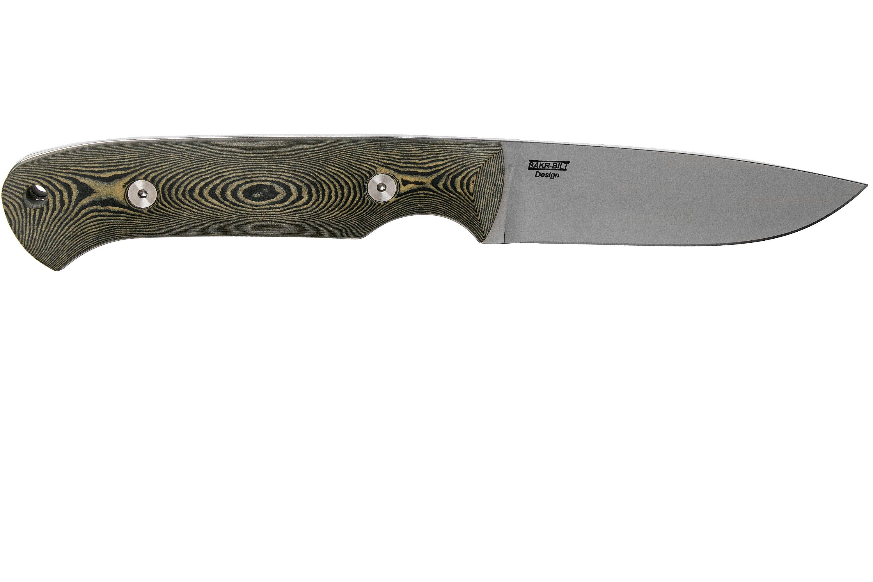 White River knives Hunter, Black & Maple Richlite handle Advantageously shopping at