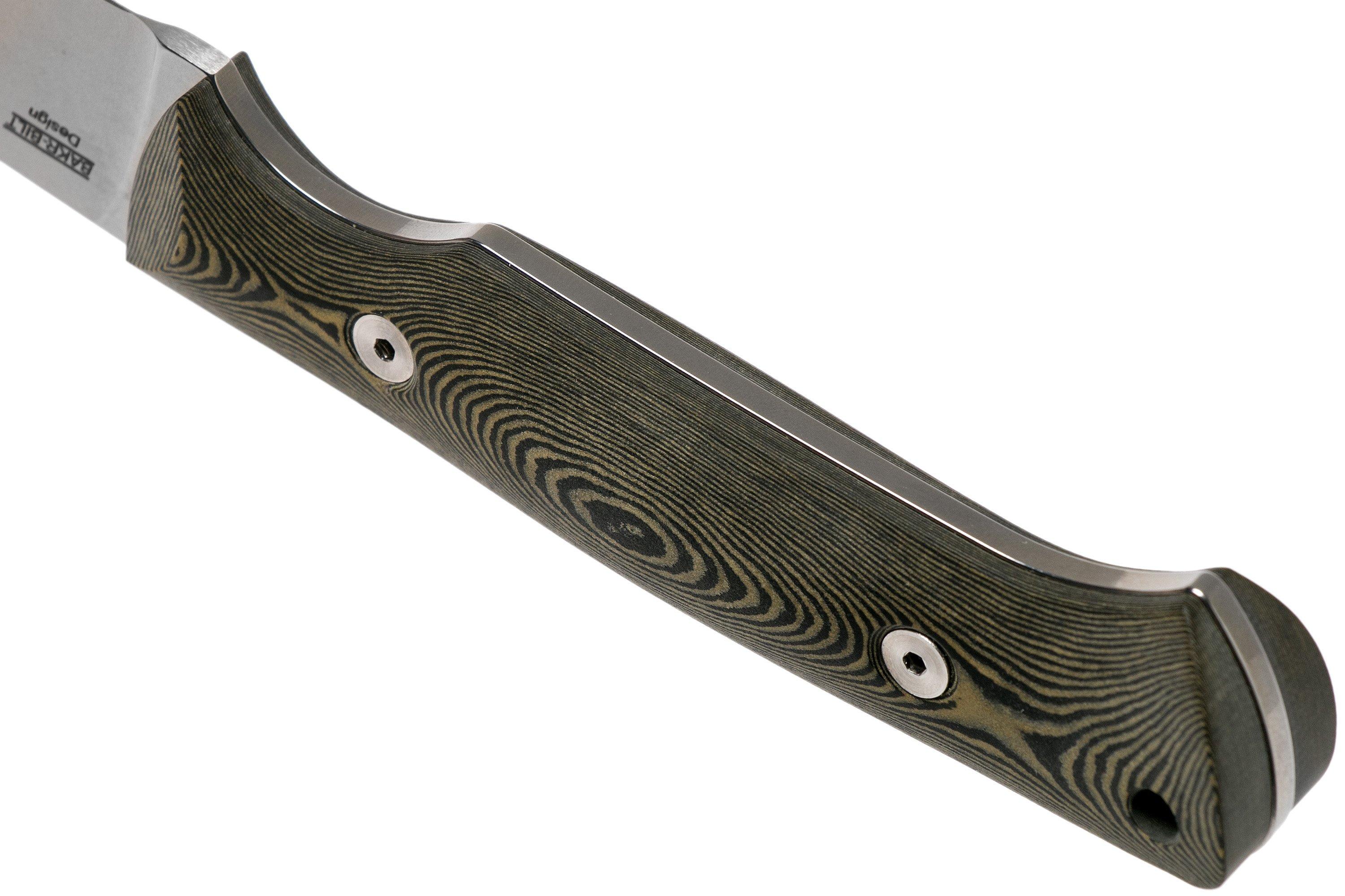 White River Knives Hunter Black & Maple Richlite jachtmes, Owen Baker Jr. design Voordelig