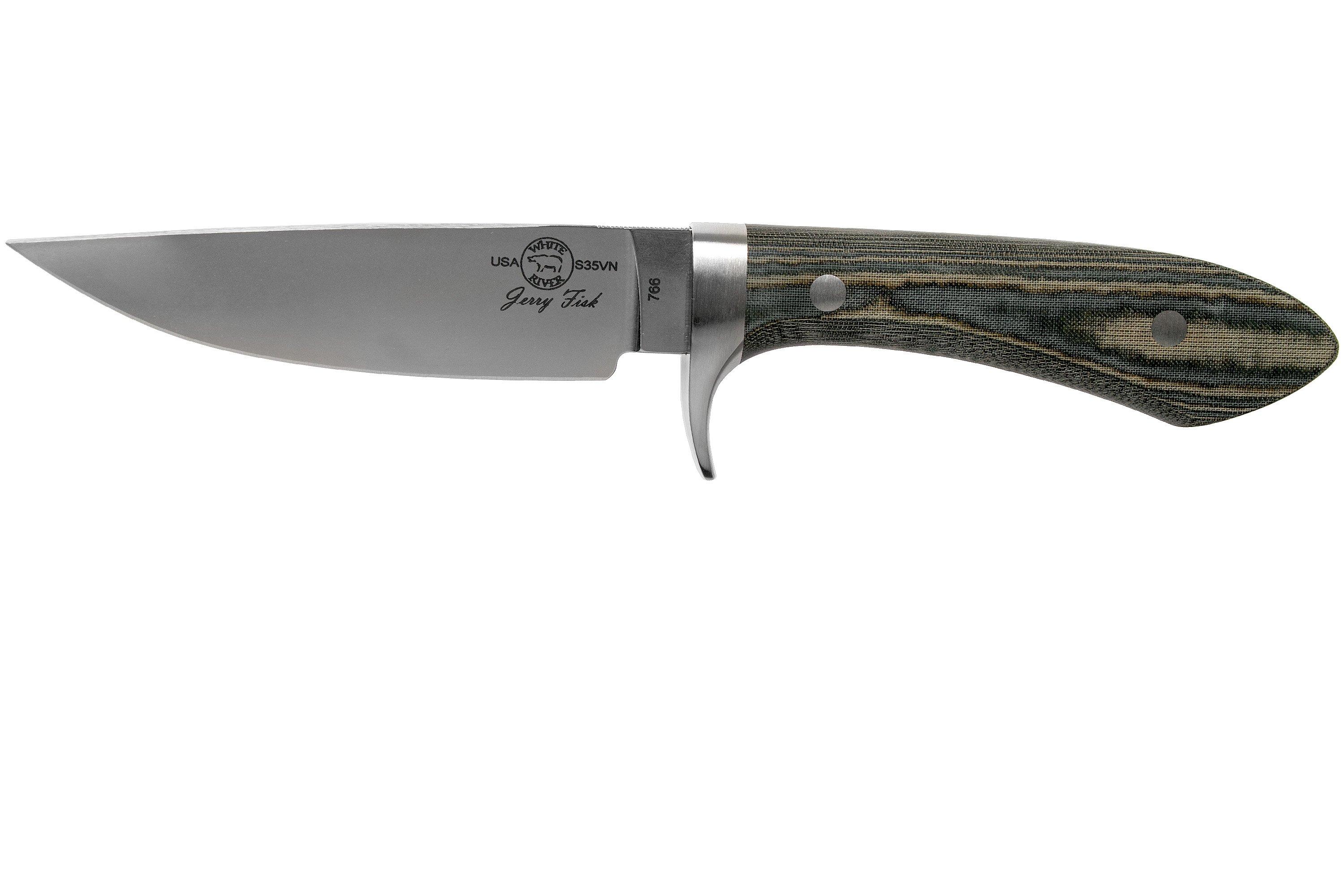 White River Knives Sendero Classic hunting knife Black Olive