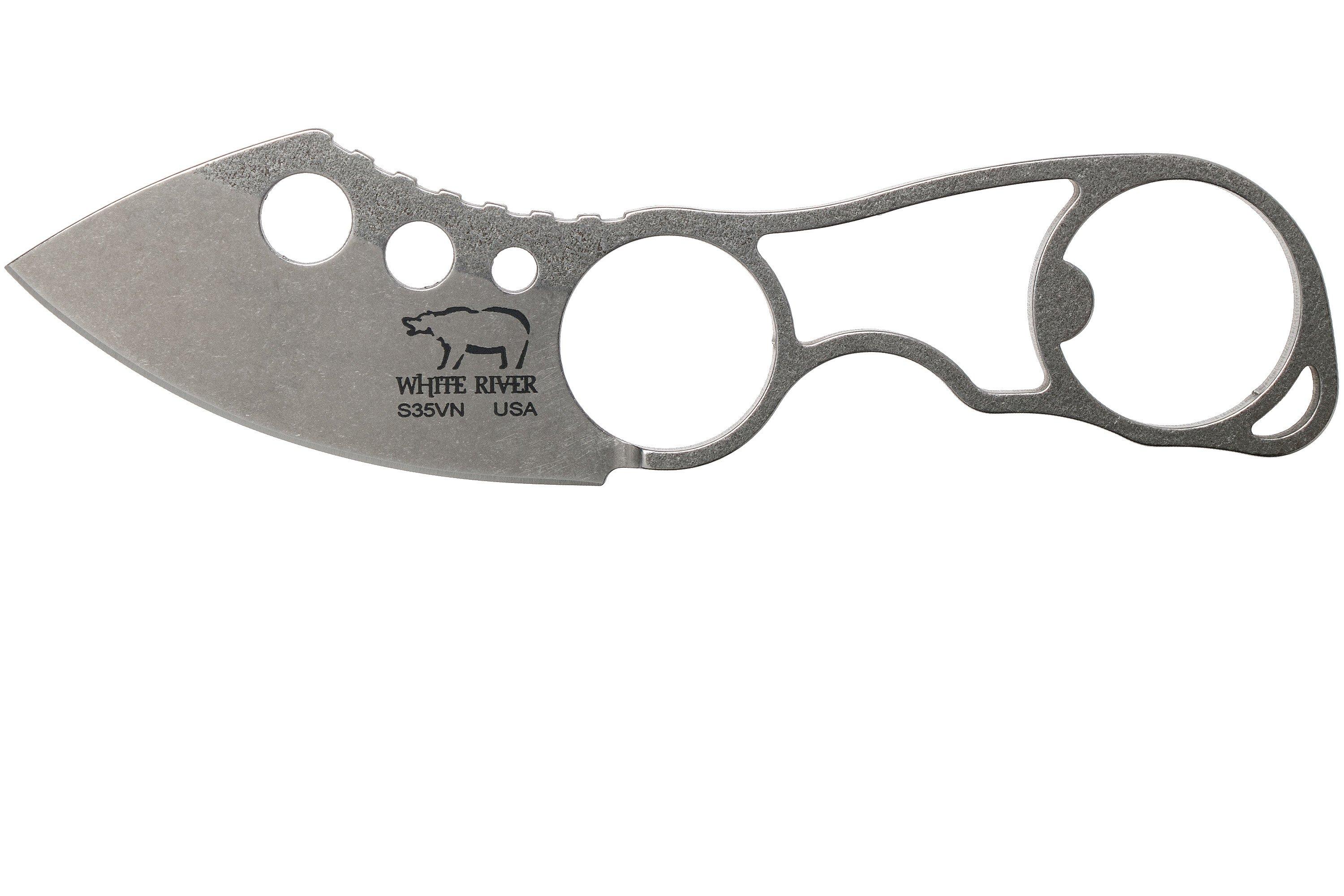 White River Knives Knucklehead II neck knife Advantageously shopping