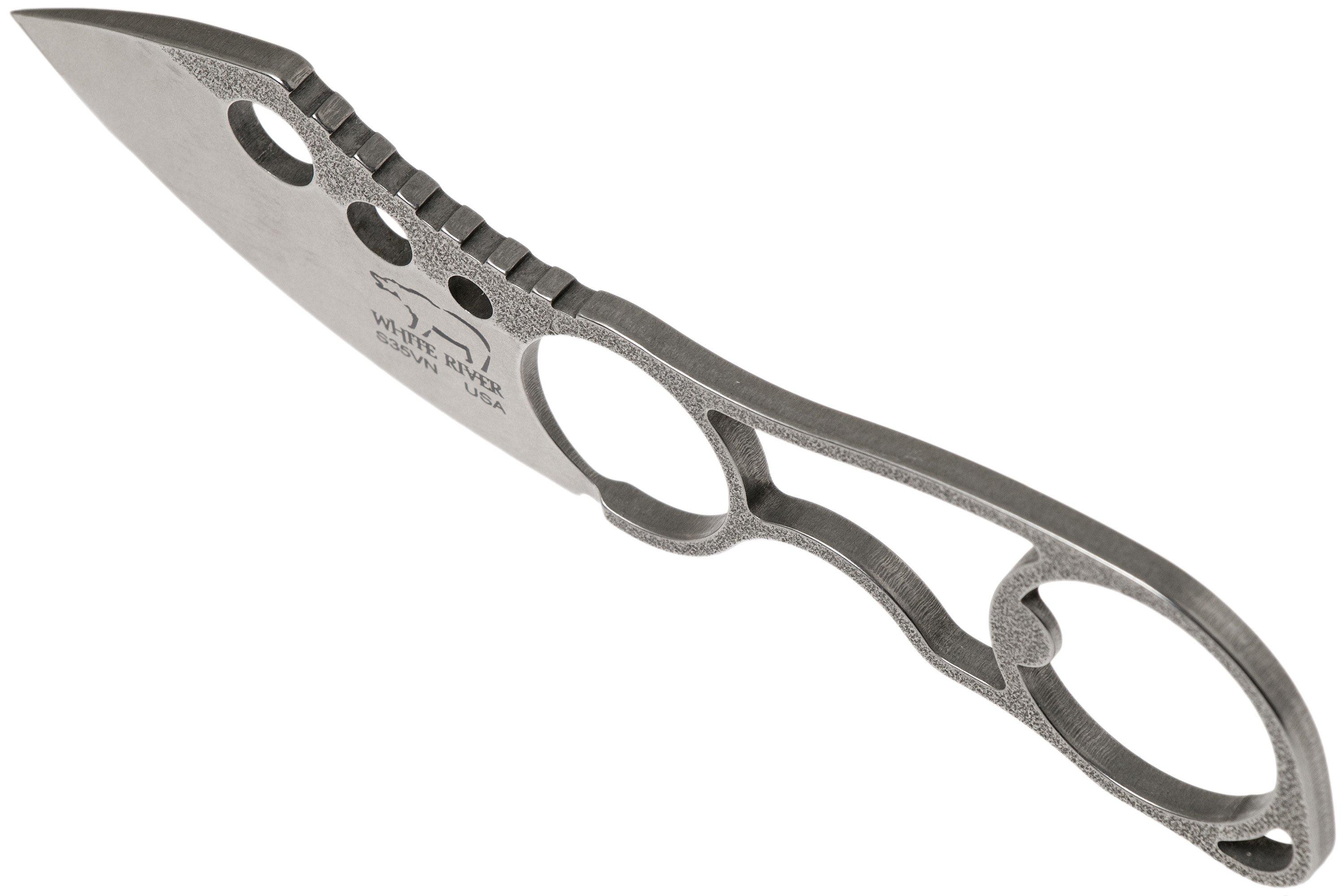 White River Knives Knucklehead II neck knife Advantageously shopping