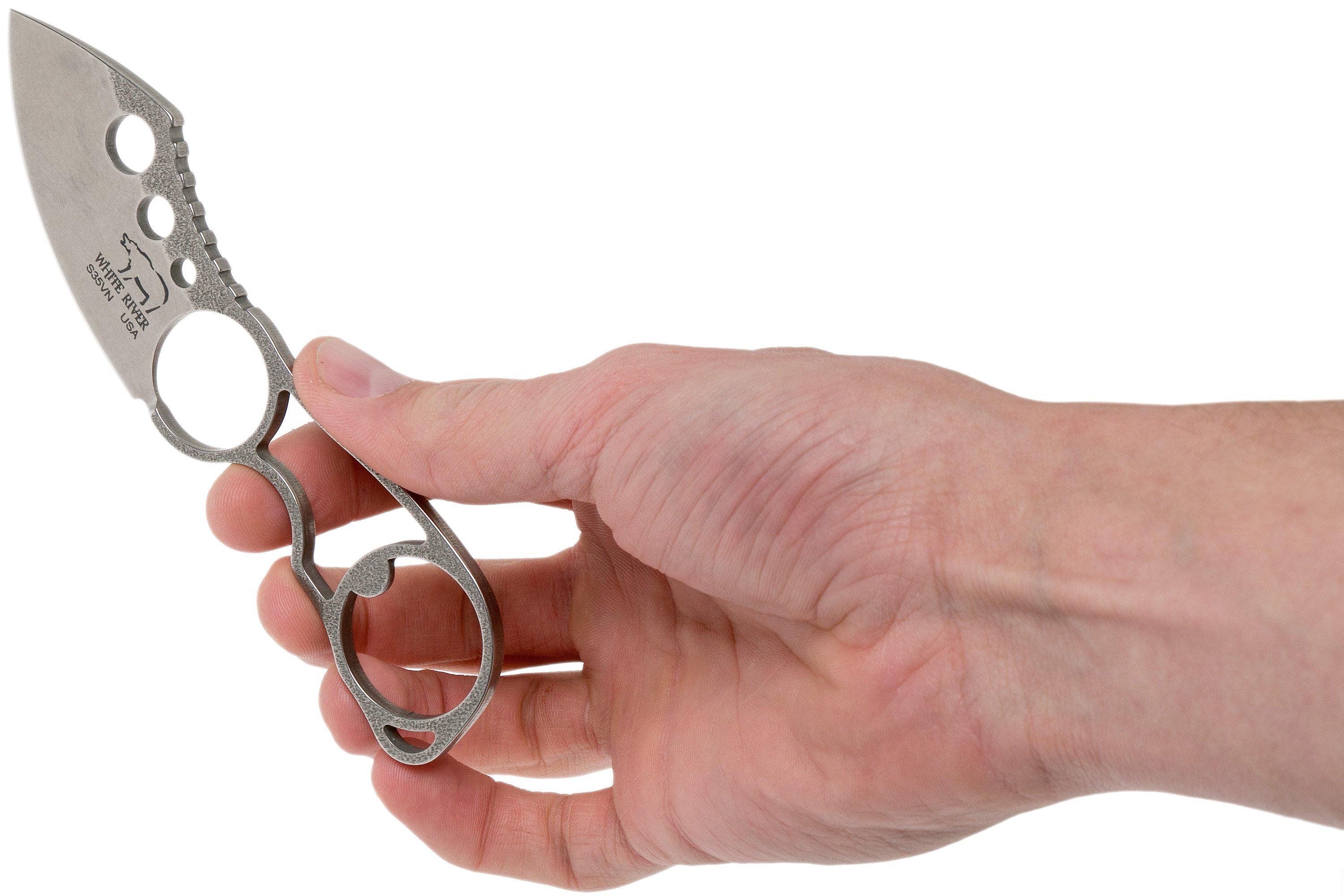 White River Knives Knucklehead II neck knife Advantageously shopping